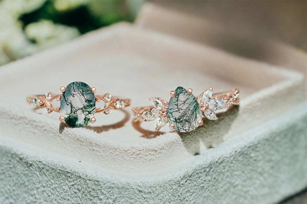 moss agate engagement rings best jewelry brand orleone