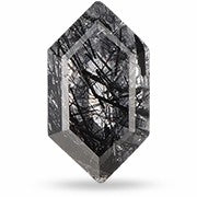 Black Rutilated Quartz gemstone