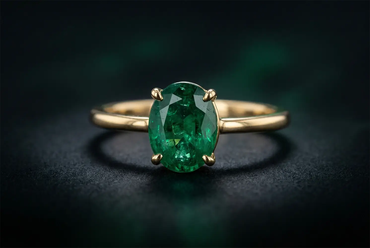 may birthstone emeralds engagement ring