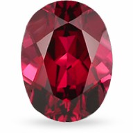 ruby oval cut
