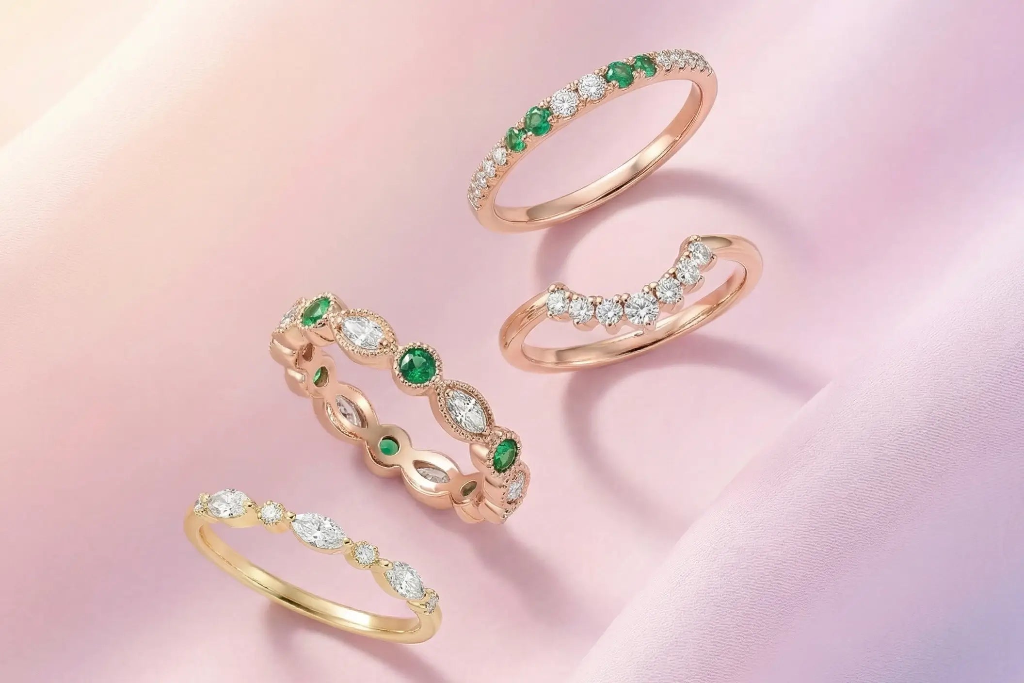 orleone custom gold band wedding bands for women