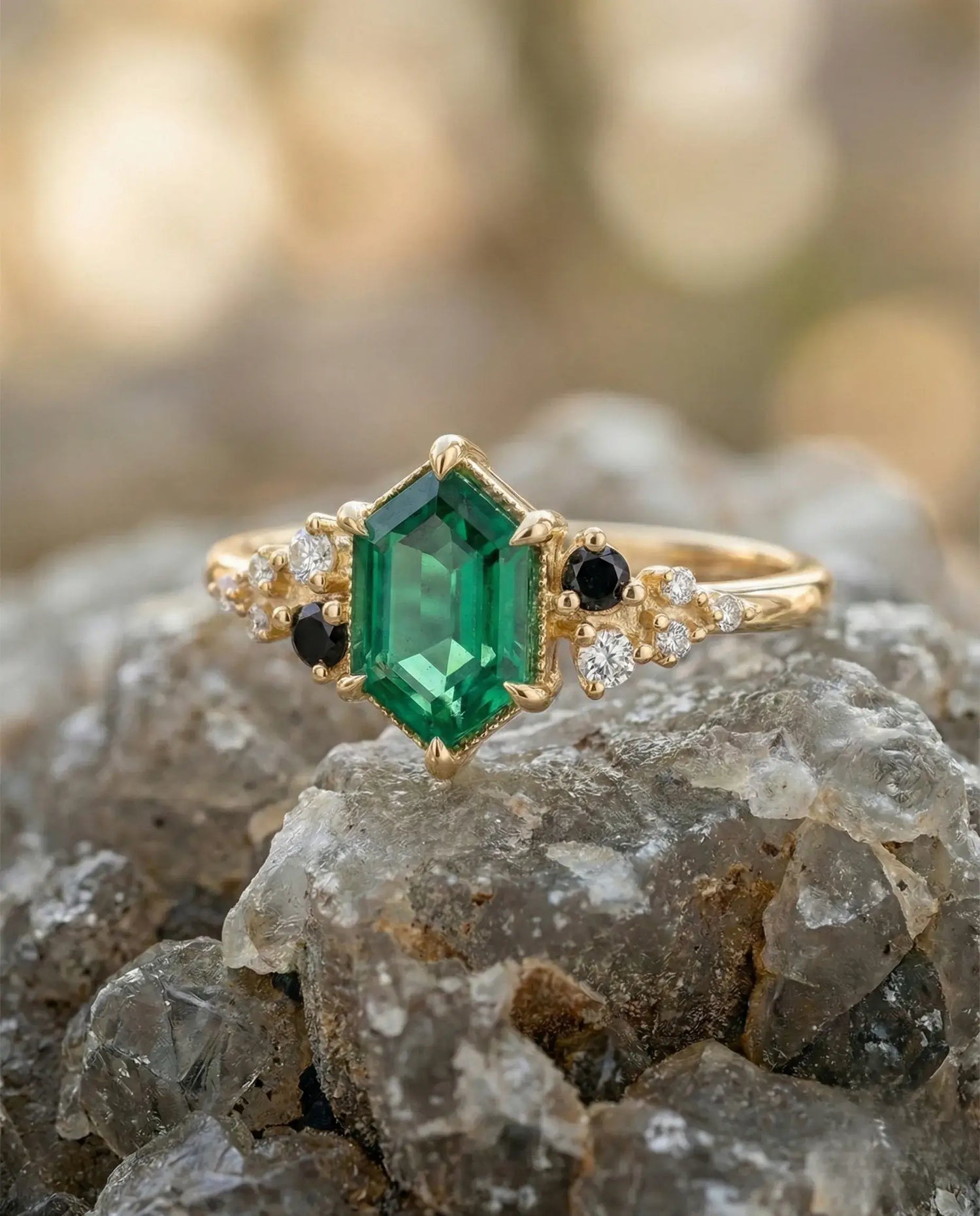 Emerald Wedding Rings: Green Gems of Rebirth and Love