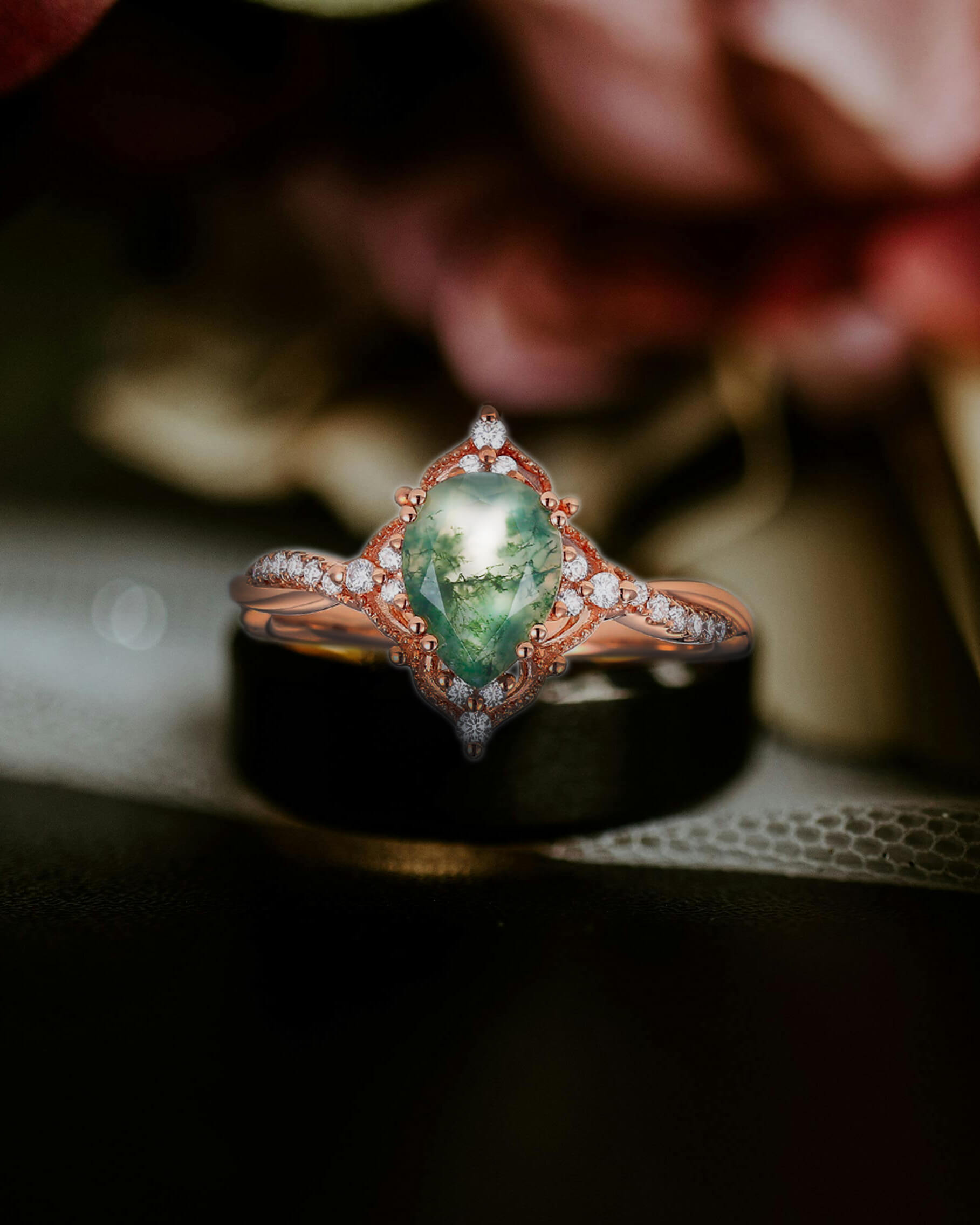 Moss Agate Engagement Rings: Nature Timeless Gem for Love, Prosperity & Personal Meaning