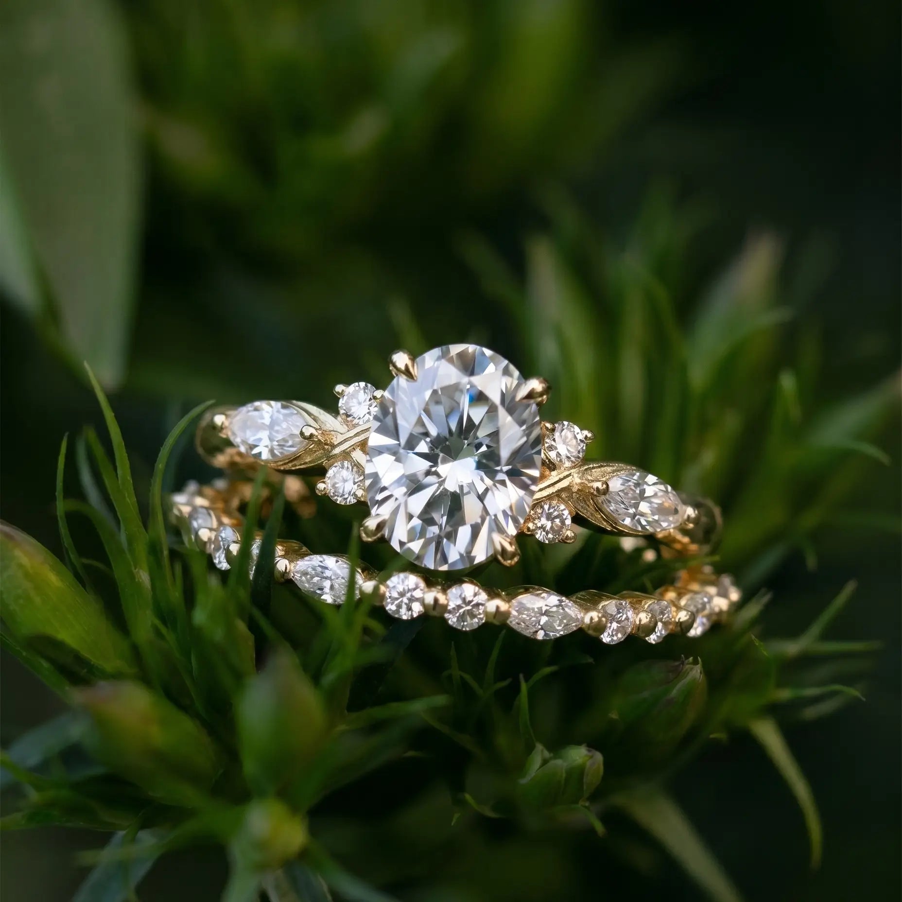 orleone hand address moissanite engagement rings