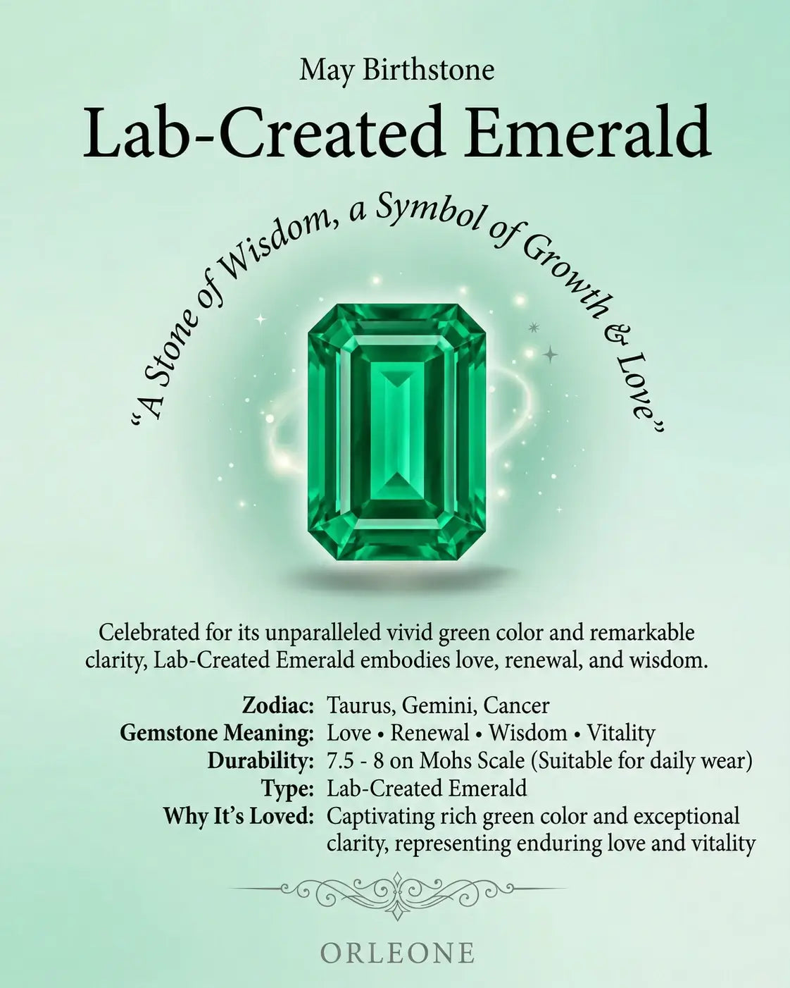 emerald shape emerald gemstone knowledge guide orleone