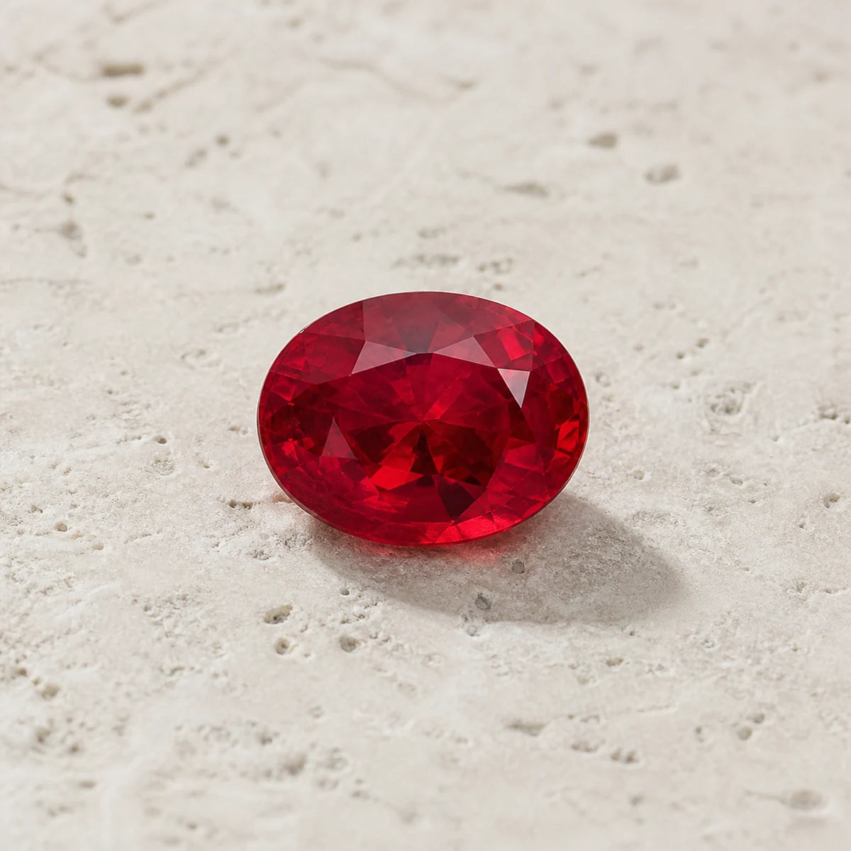 Red ruby, the July birthstone