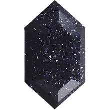 Long hexagon-cut blue sandstone