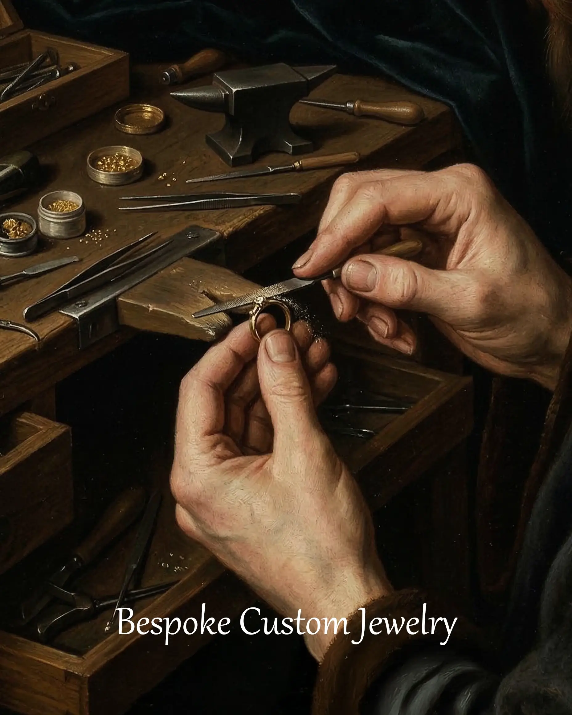 Bespoke Custom Engagement Rings Create a one-of-a-kind ring tailored to your story, featuring personalized gemstones, settings, and fine craftsmanship orleone